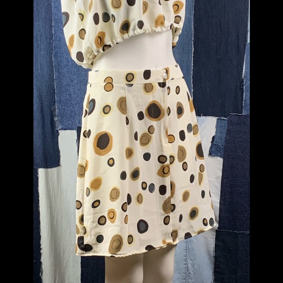 Exclusive Design Reworked Matching Top & Skirt Sz L Super Cute Summer Outfit. - Picture 5 of 8